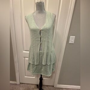 Free people ladies tea 2 piece set size XL